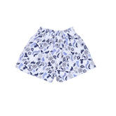 Blue Birds and Flowers-Shorts